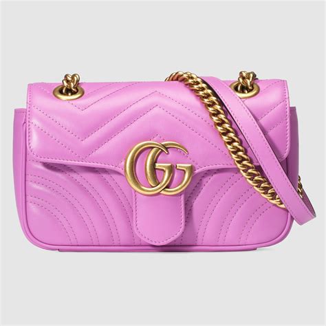 gucci purse medium marmont pink|Gucci Marmont purse dupe.